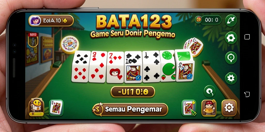 Tampilan menarik dari gameplay Domino di BATA123.