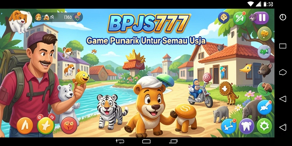 Tampilan gameplay BPJS777 dengan teka-teki menantang dan antarmuka yang menarik.