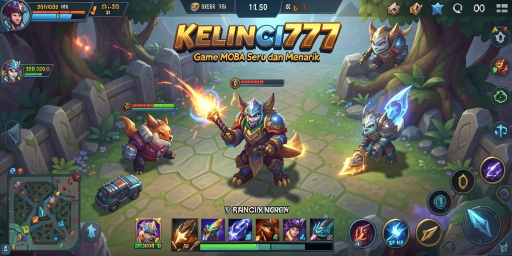 Tampilan seru gameplay KELINCI777 dengan karakter beragam.