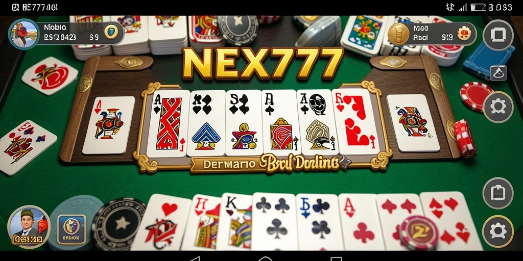 Tampilan gameplay NEX777 yang seru dan mengasyikkan.