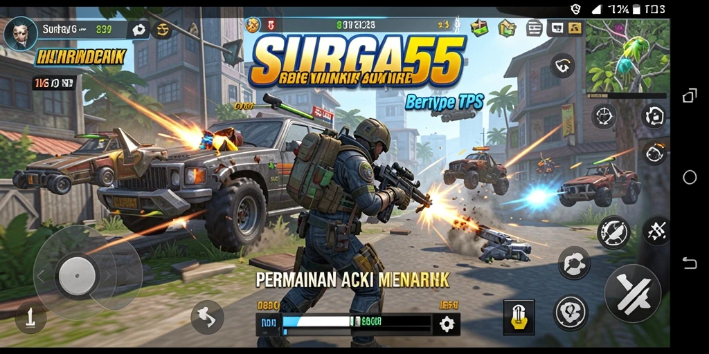Tampilan menarik dari gameplay SURGA55 yang seru dan dinamis.