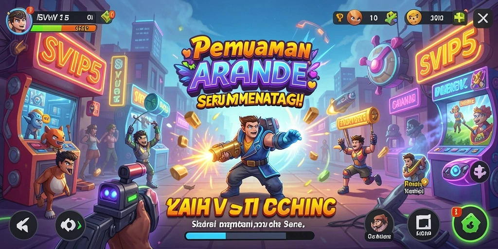 Tangkapan layar dari gameplay mendebarkan SVIP5.
