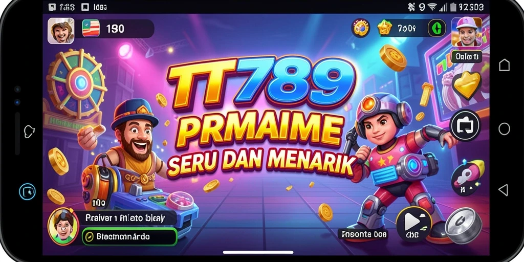 Screenshot utama TT789 menunjukkan gameplay seru dalam permainan Arcade.