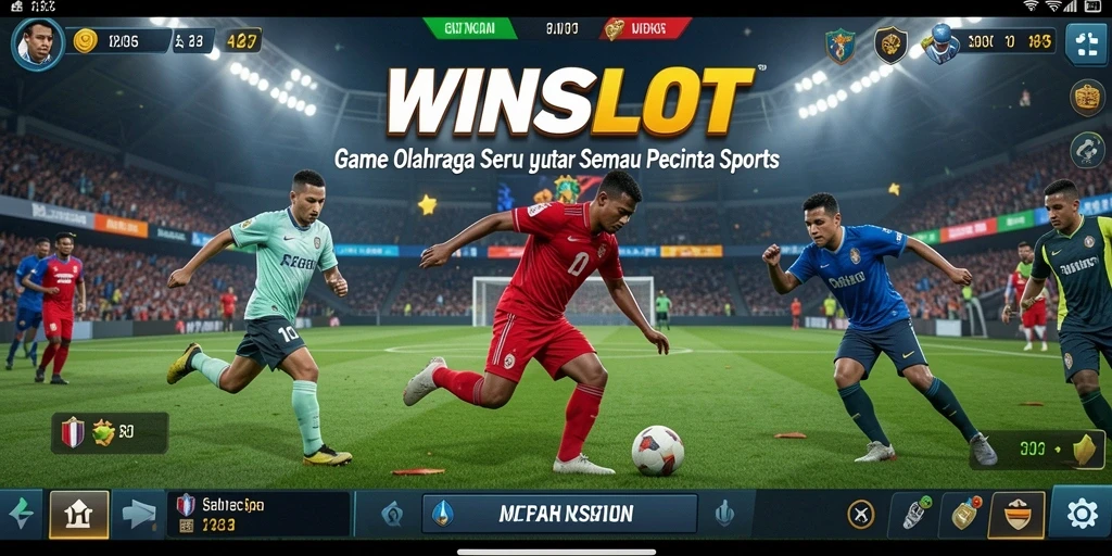 Tampilan menarik dari gameplay WINSLOT dengan aksi olahraga yang mendebarkan.